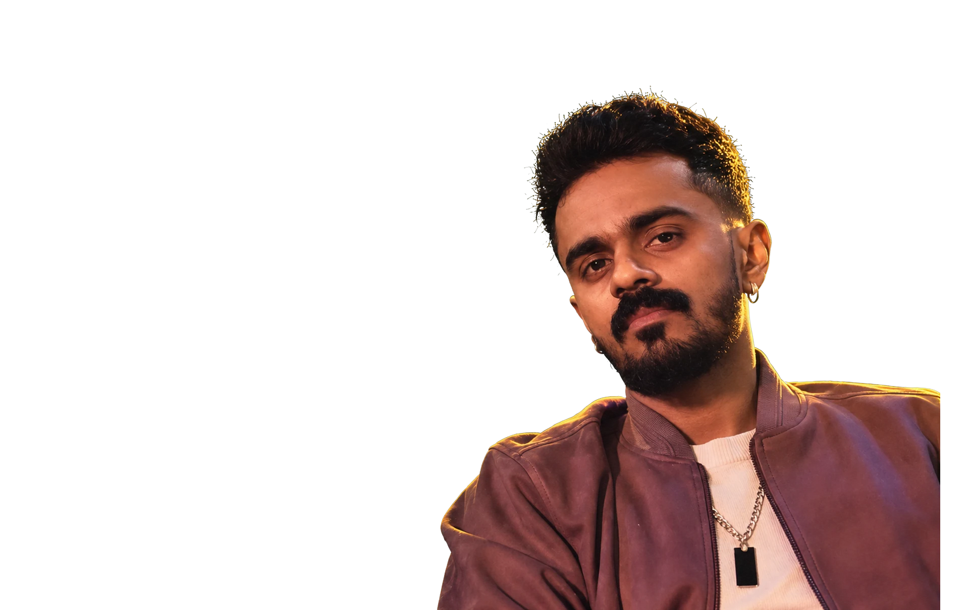 Aravind Nair, singer, performing at Keraleeyam 2026
